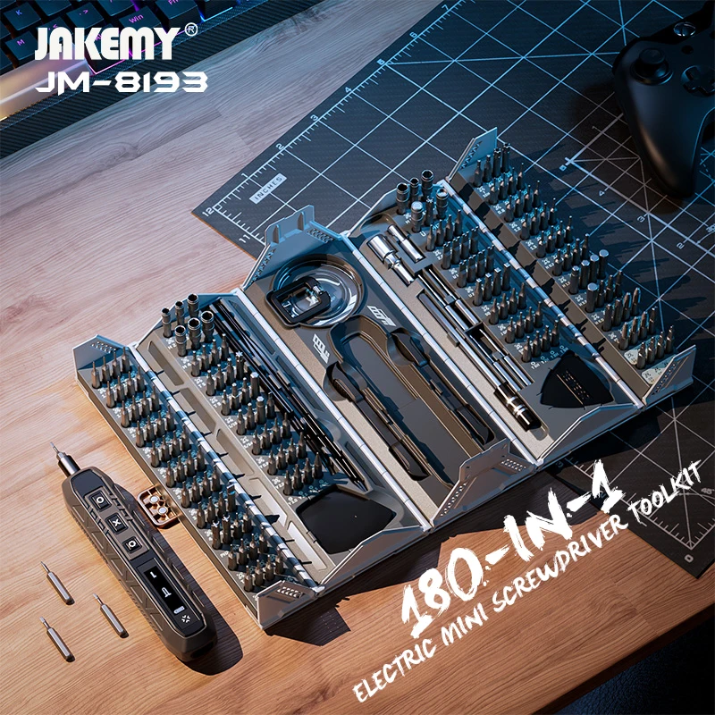 Home Automation System Diy - JAKEMY JM-8193 Mini destornillador eléctrico de