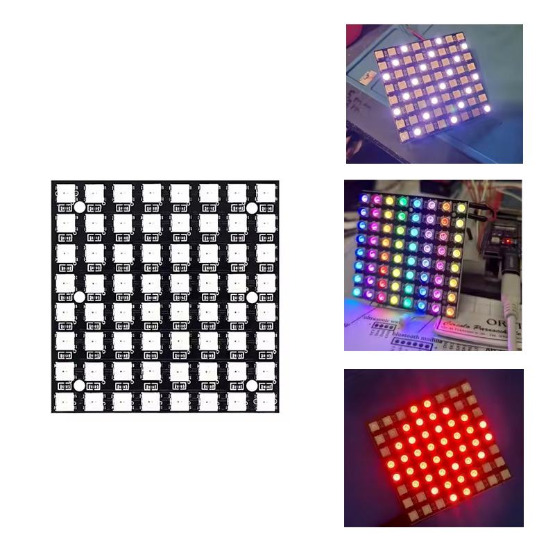 Rgb Led Matrix 8X8 - Módulo de Matriz LED WS2812 5050