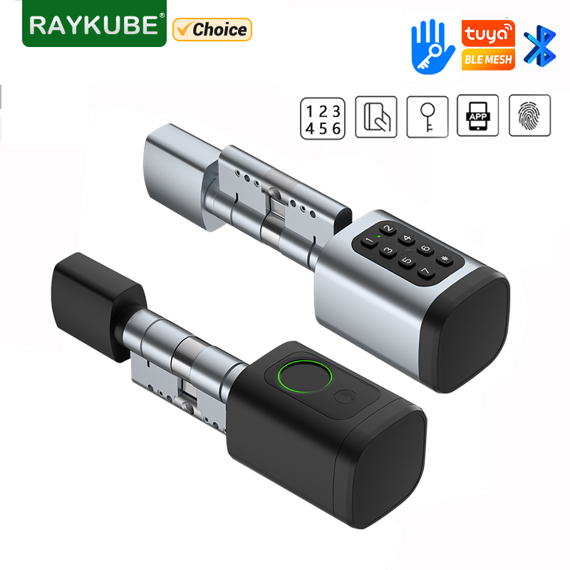 Home Automation System Diy - Cerradura electrónica inteligente RAYKUBE V1 Tuya