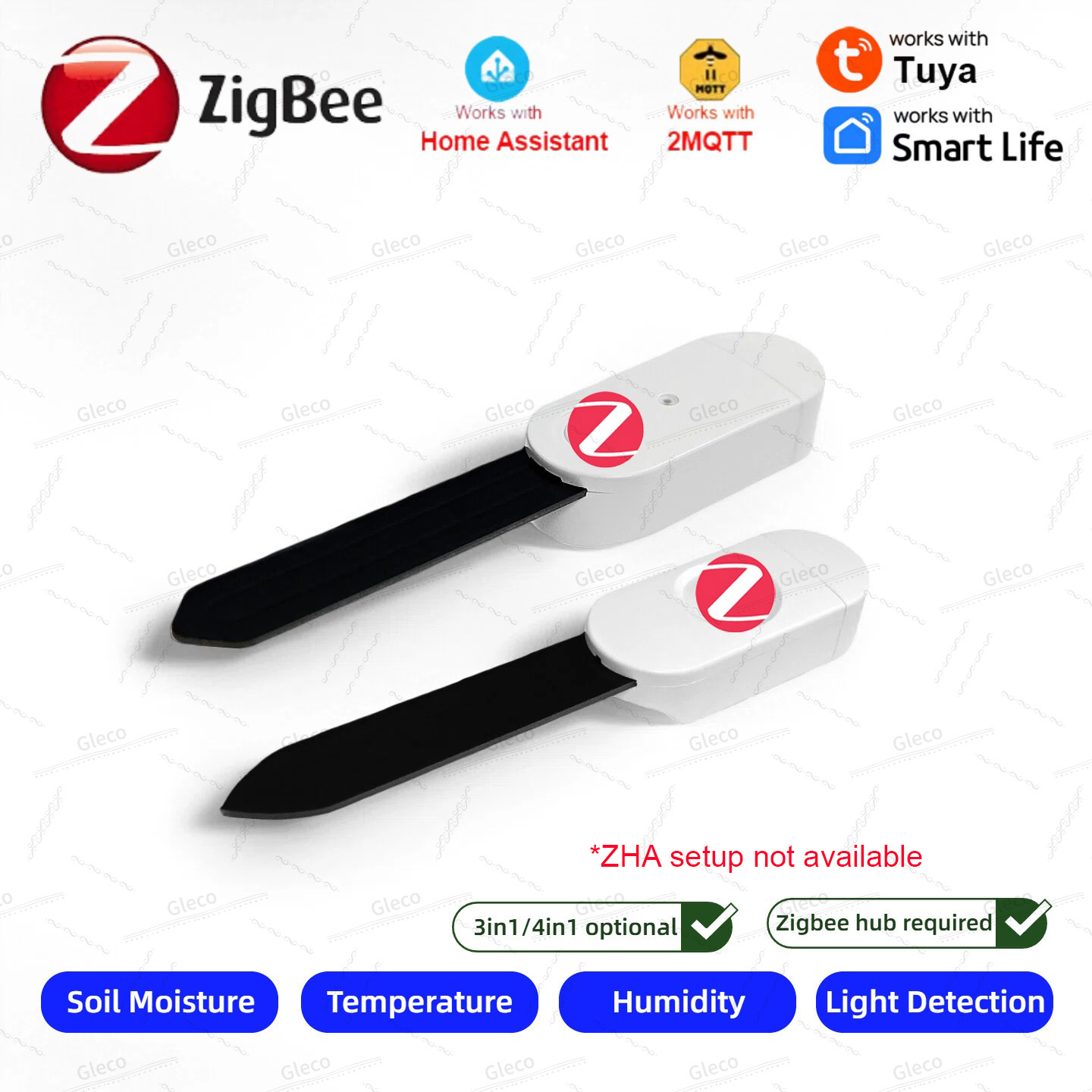 Home Automation Ideas - Sensor de humedad del suelo Zigbee,