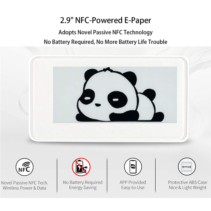 Display Epaper 2.9 - Waveshare Módulo de pantalla de tinta