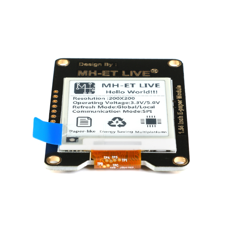 Display Epaper 2.9 - Módulo de Pantalla E-Paper/E-Ink de 1.54'',