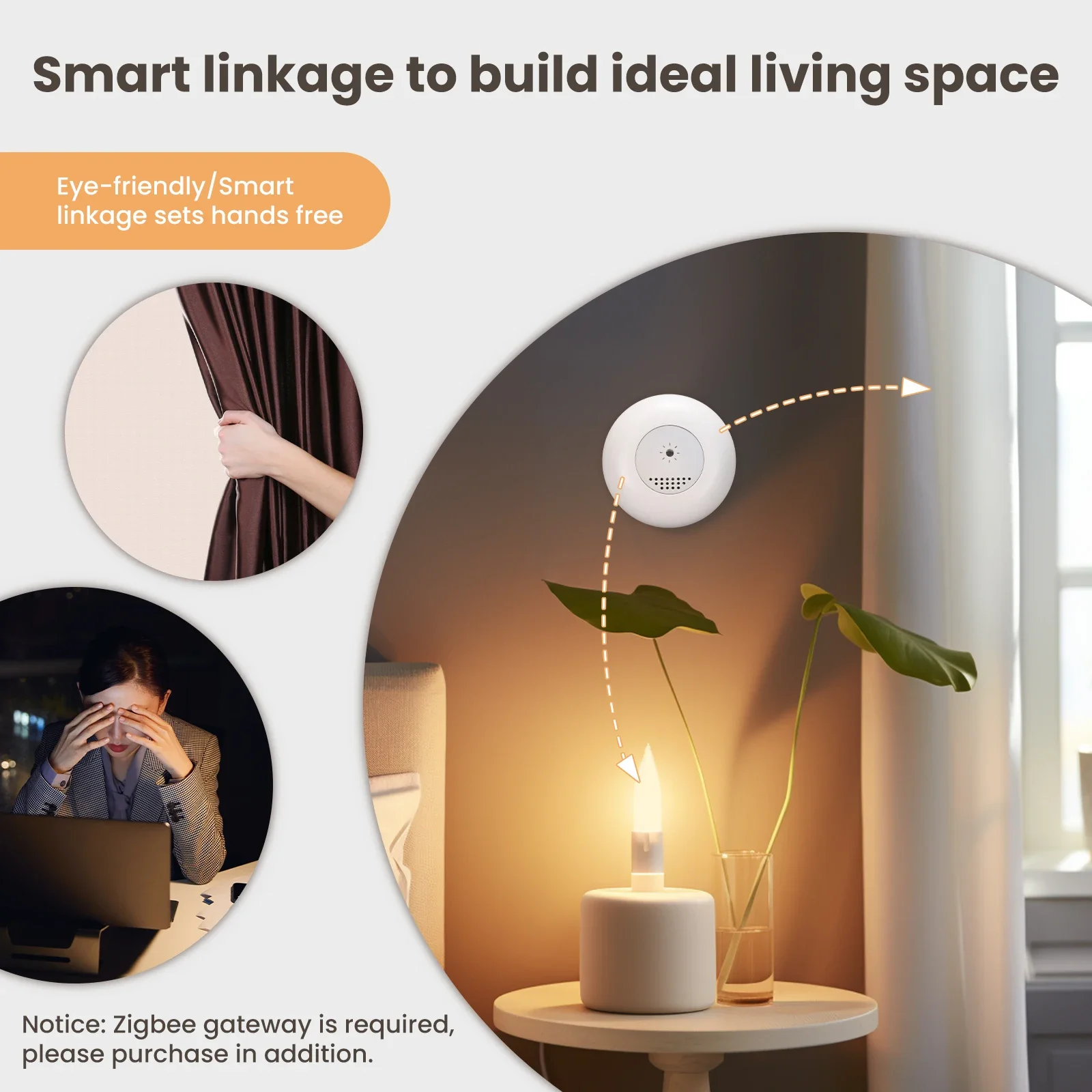 MOES Tuya Zigbee Sensor de luz - Home Automation Ideas reseña y precio