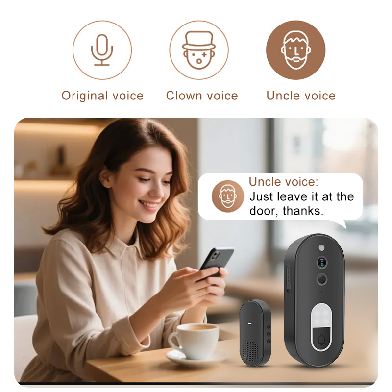 Videoportero Inalámbrico WiFi  - Smart Doorbell Wired reseña y precio