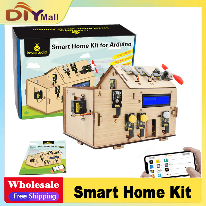 Keyestudio Smart IoT Home Kit  - Home Automation Diy Kit reseña y precio