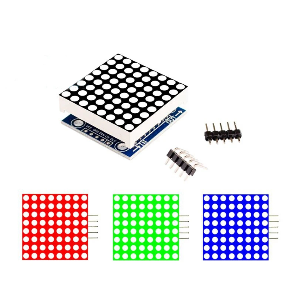 Módulo de matriz de puntos MAX - Rgb Led Matrix 8X8 reseña y precio