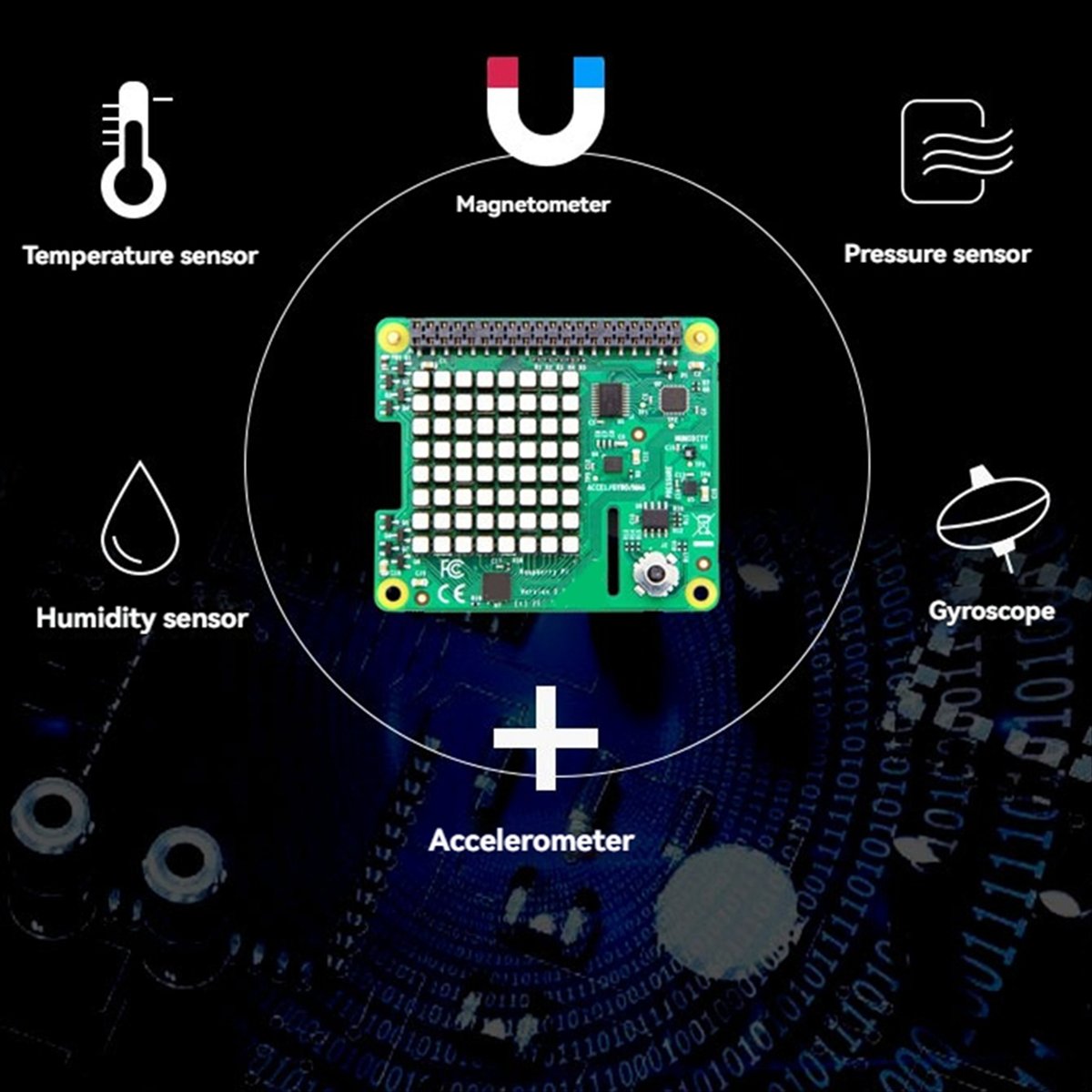 Para Raspberry Pi SenseHAT con - Rgb Led Matrix 8X8 reseña y precio
