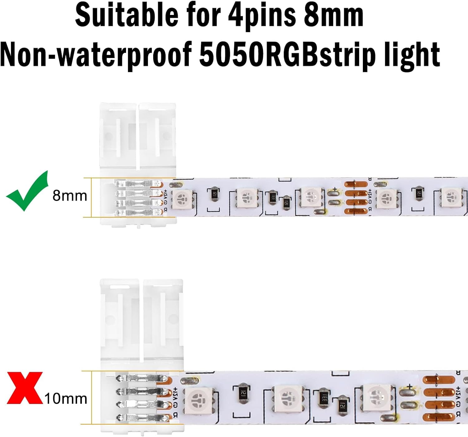Conector sin soldadura en form - Rgb Led Matrix 8X8 reseña y precio