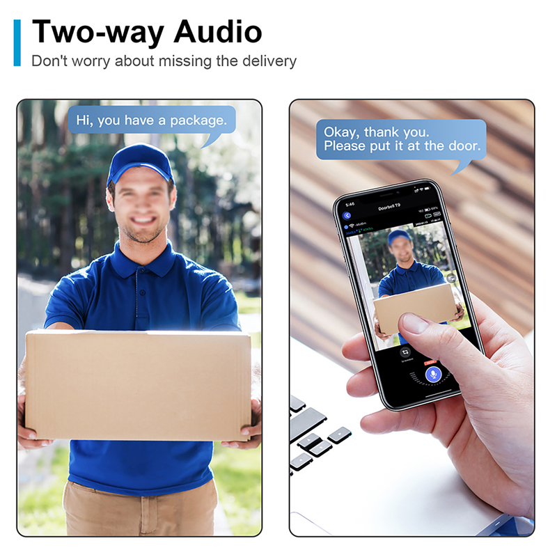 Timbre de puerta con vídeo int - Smart Doorbell Wired reseña y precio