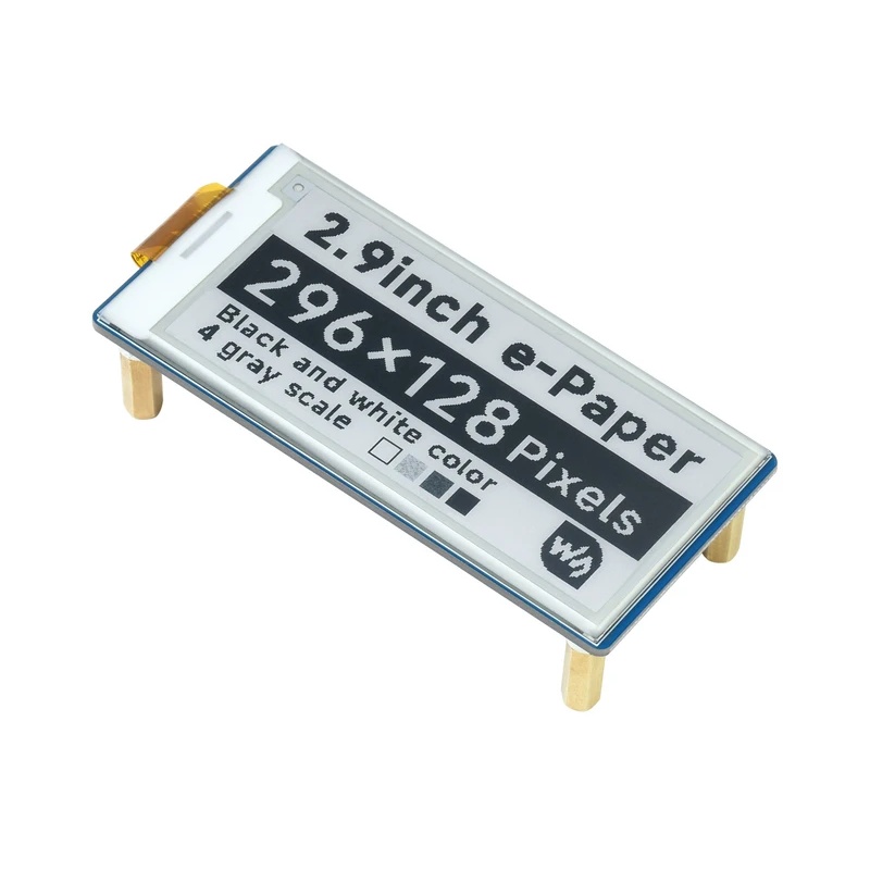 Módulo de Pantalla de Tinta El - Display Epaper 2.9 reseña y precio