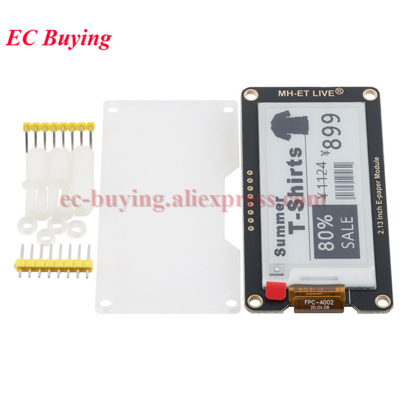 Módulo de Pantalla E-Paper/E-I - Display Epaper 2.9 reseña y precio