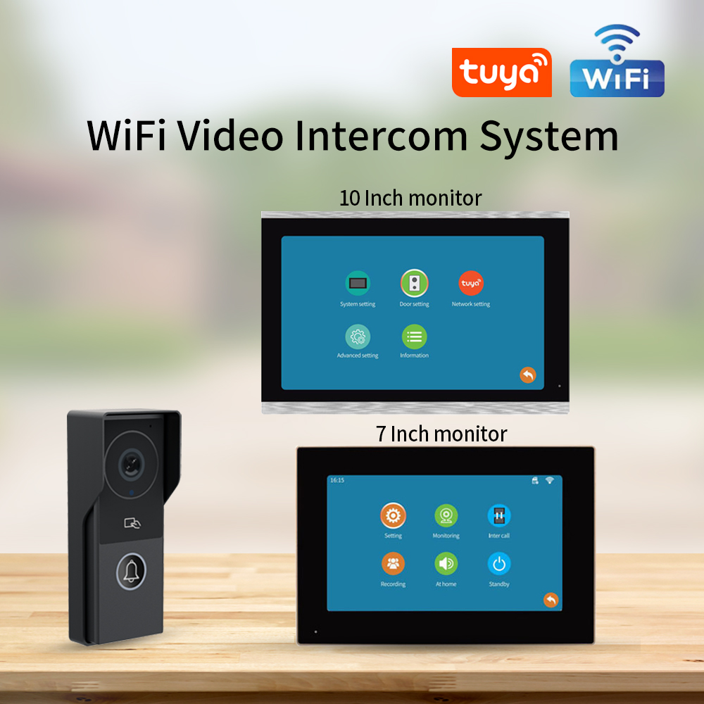 Videoportero de 7/10 pulgadas, - Smart Doorbell Wired reseña y precio