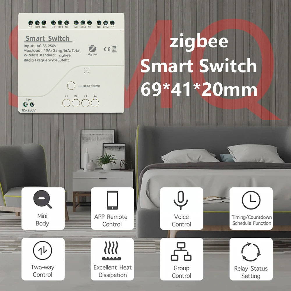 Zigbee-interruptor inteligente - Home Automation Ideas reseña y precio