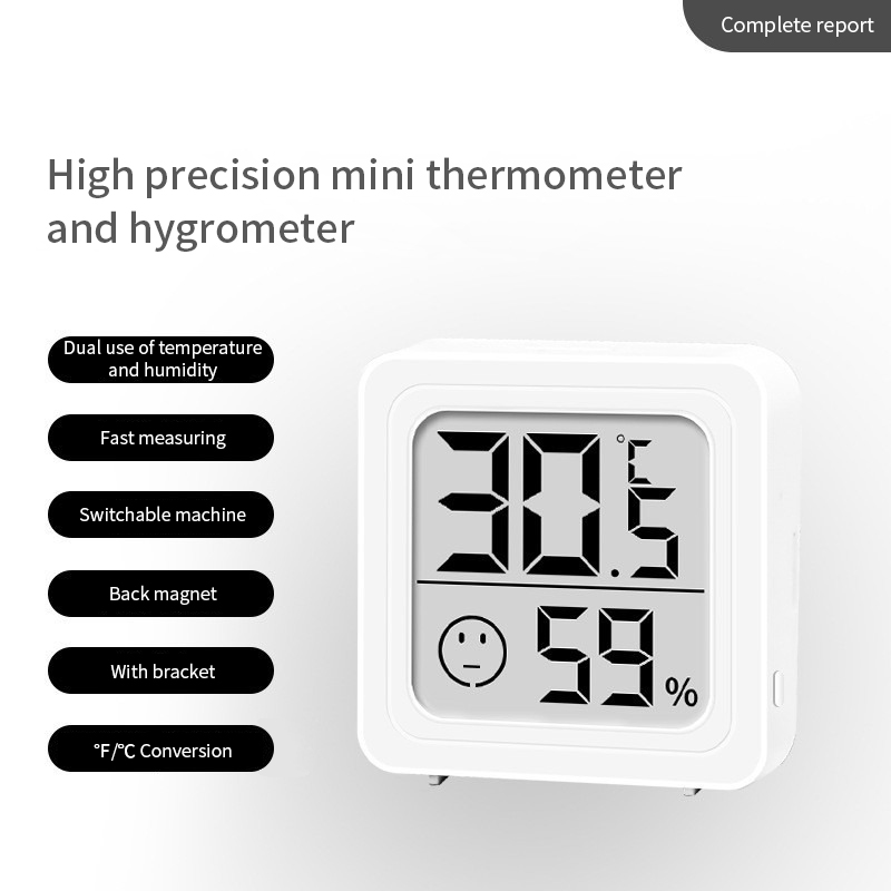 Termómetro Digital LCD, higróm - Home Automation Industry reseña y precio
