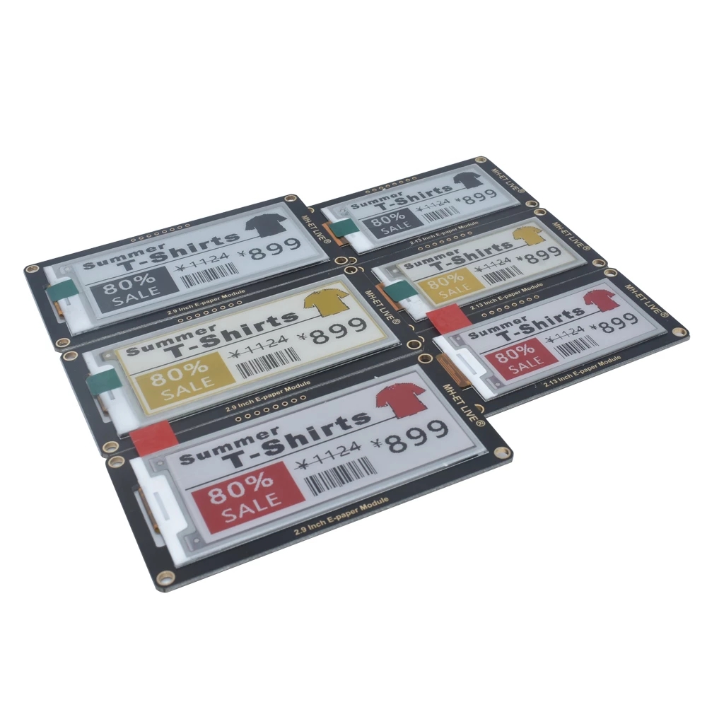 Módulo Epaper de papel electró - Display Epaper 2.9 reseña y precio