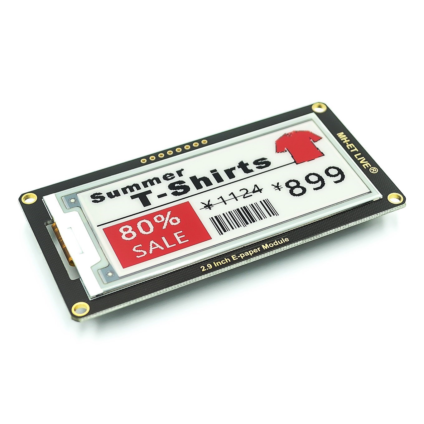 Módulo Epaper de 2,9 pulgadas, - Display Epaper 2.9 reseña y precio