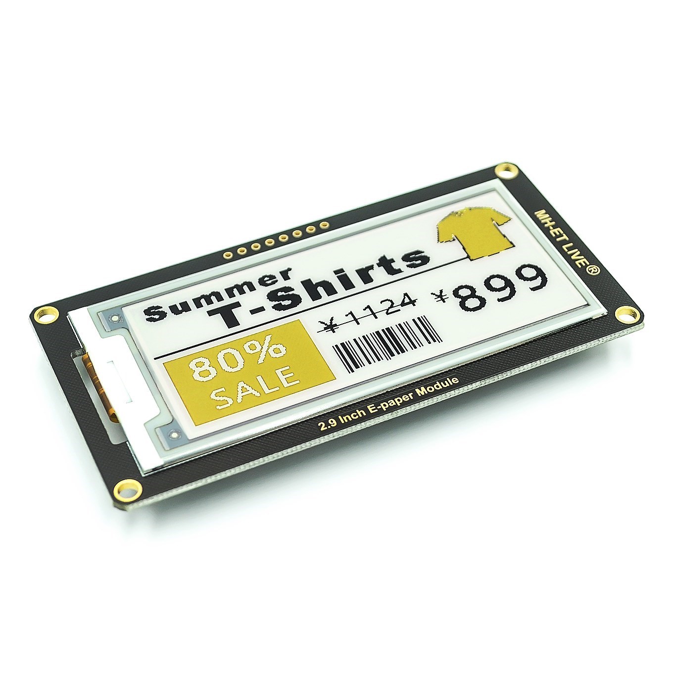 Módulo Epaper de 2,9 pulgadas, - Display Epaper 2.9 reseña y precio